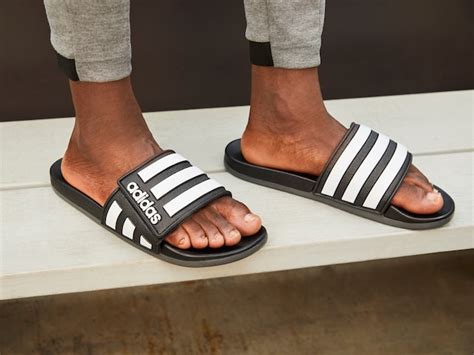 adidas adilette sandals cheap|adidas originals men's adilette slides.